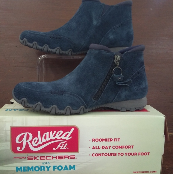 Skechers Shoes - Skechers Relaxed Fit Bikers Zappiest Ankle Boot